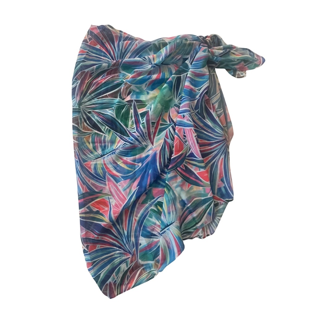 La Blanca Palm Pareó Swim Cover Up OS